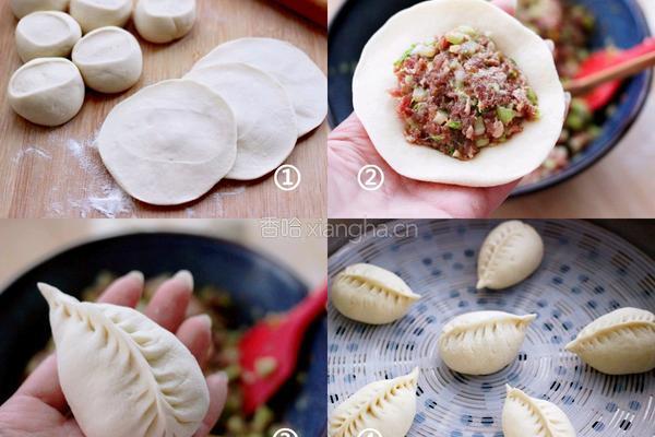 芹菜牛肉菜包子 松软鲜香的做法图解5