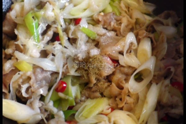 葱爆羊肉卷的做法图解10