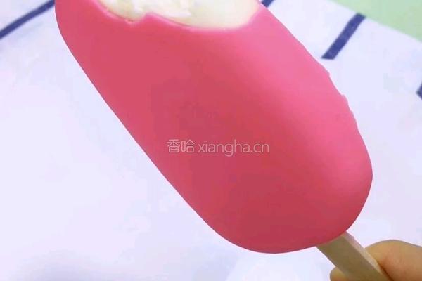 脆皮香醇牛奶雪糕的做法图解1