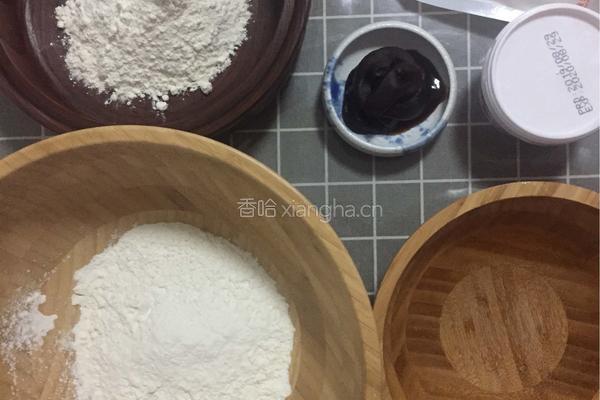 红豆酥的做法图解1