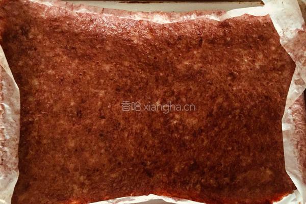 蜜汁猪肉脯的做法图解6