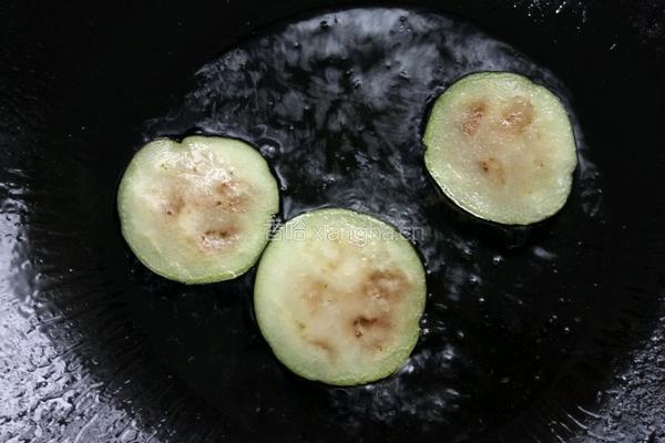 鱼香茄饼的做法图解8