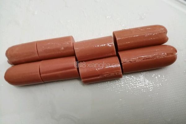 火腿肠糖果的做法图解2