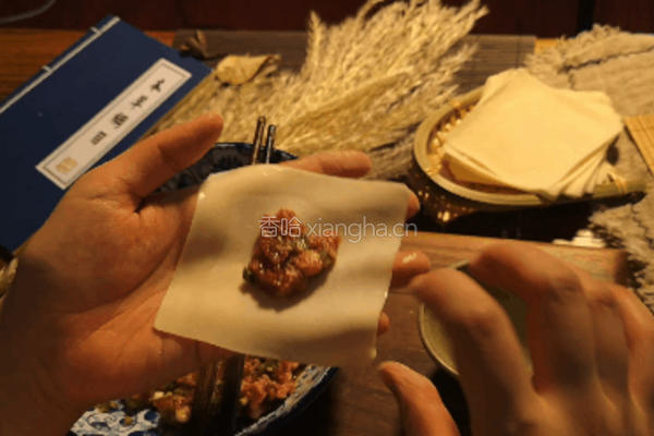 鸡汤馄饨，汤底香醇的做法图解11
