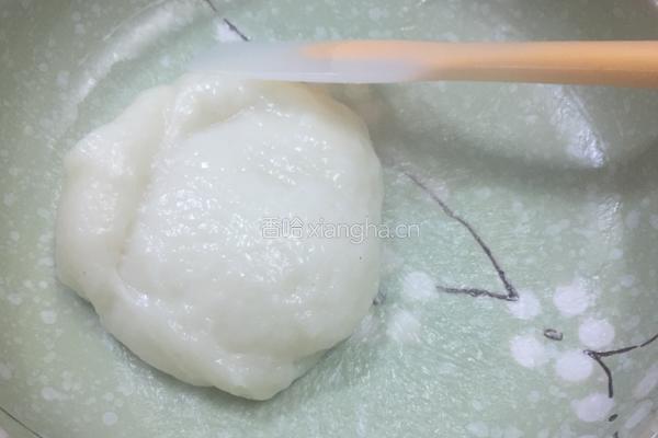 雪媚娘蛋黄酥的做法图解3