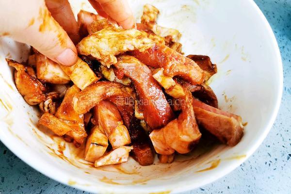 油炸小酥肉的做法图解2