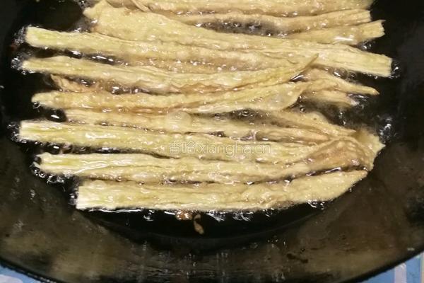 炒腐竹的做法图解1