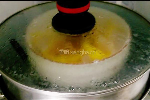 滴水不加的黄桃罐头的做法图解5