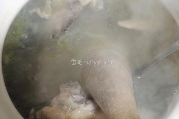 淮山炖鸡汤的做法图解8
