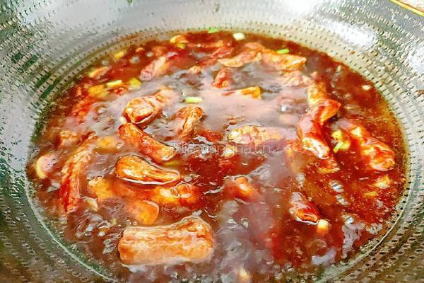 酱爆牛肉的做法图解11