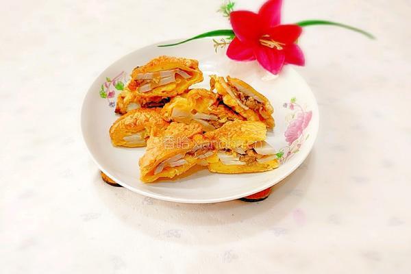 香脆藕盒的做法图解1