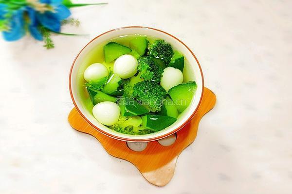 鹌鹑蛋汤的做法图解1