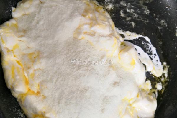 抹茶雪花酥的做法图解4