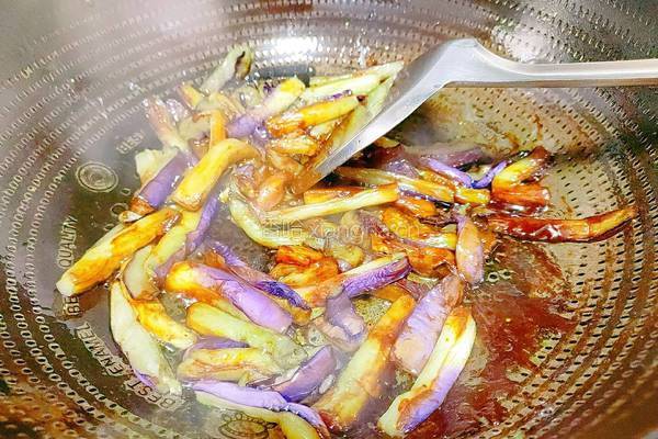 茄子豆角的做法图解12