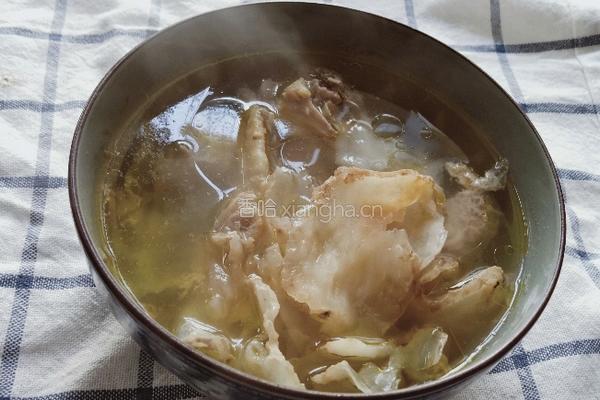 老母鸡蒸天麻的做法图解5