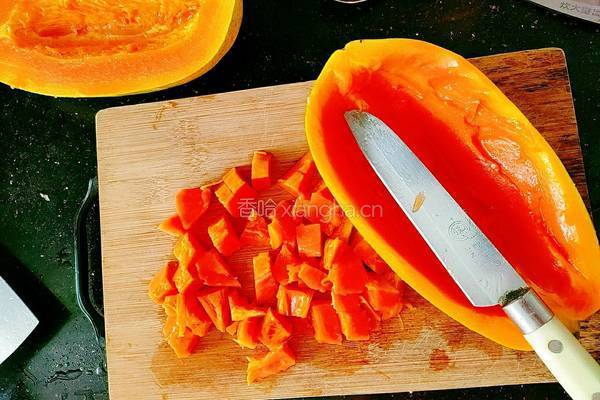 香菇木瓜的做法图解5
