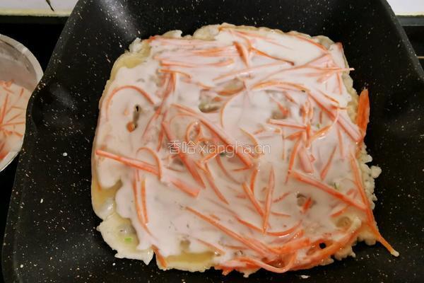 美味快手早餐饼的做法图解5