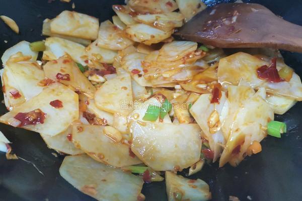 香辣土豆片的做法图解5