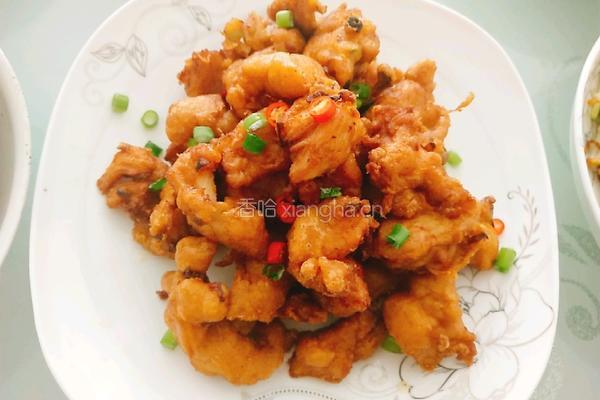 炸鸡块的做法图解4
