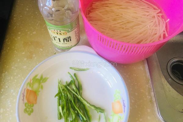 清炒土豆丝的做法图解2