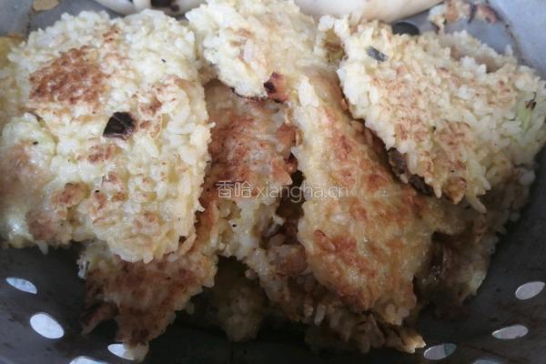 大米锅巴饼的做法图解5