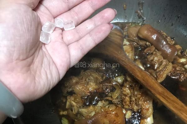 超简单版红烧糯猪手的做法图解7