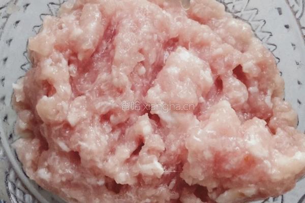 卜豆角炒肉末的做法图解1