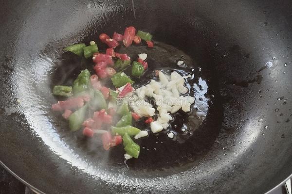 卜豆角炒肉末的做法图解5