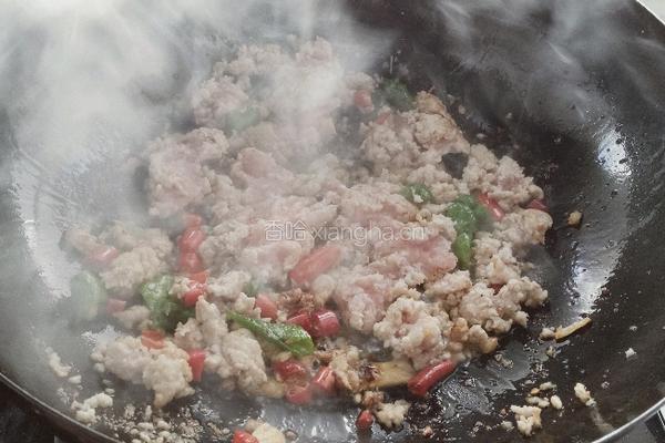 卜豆角炒肉末的做法图解7