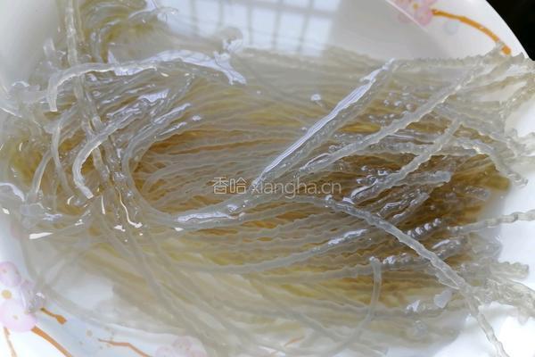 粉条炒肉的做法图解5
