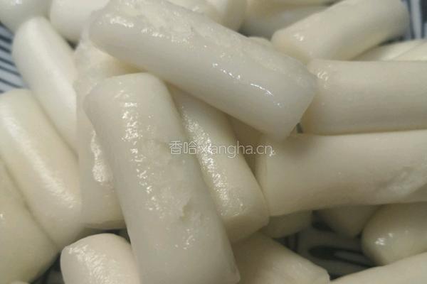 芝士烤年糕的做法图解2