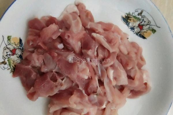 土豆炒肉丝的做法图解2