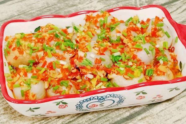 剁椒蒸芋头的做法图解13