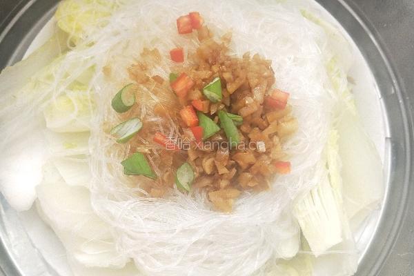 蒜蓉粉丝娃娃菜的做法图解17