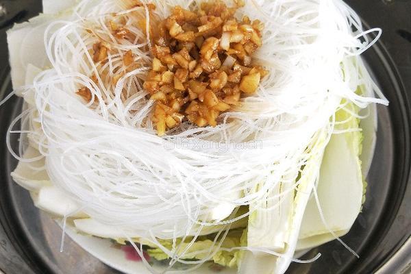 蒜蓉粉丝娃娃菜的做法图解16