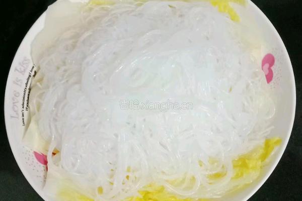 蒜蓉粉丝娃娃菜的做法图解5