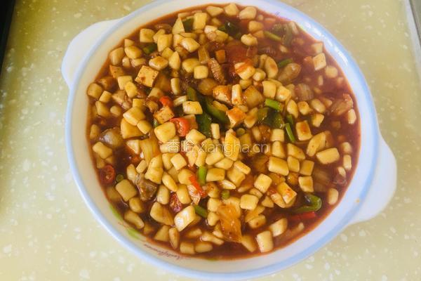 羊肉炒疙瘩的做法图解16
