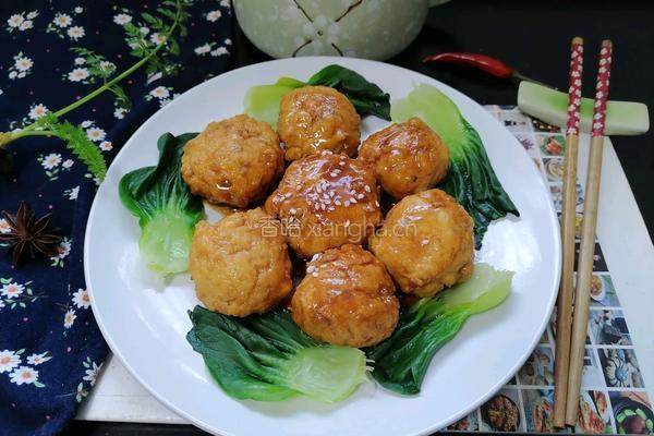 糖醋肉丸的做法图解12
