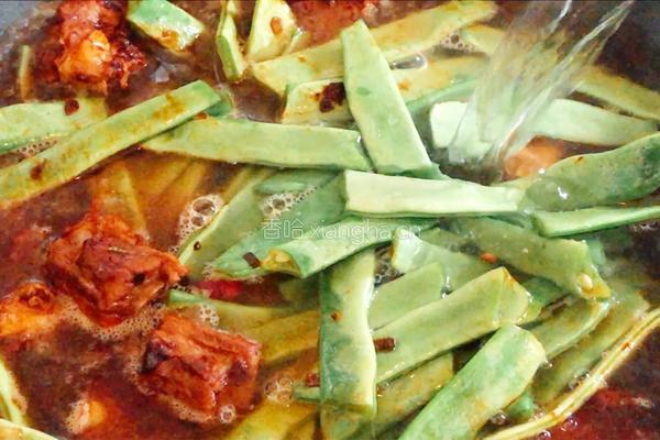 排骨炖豆角的做法图解6