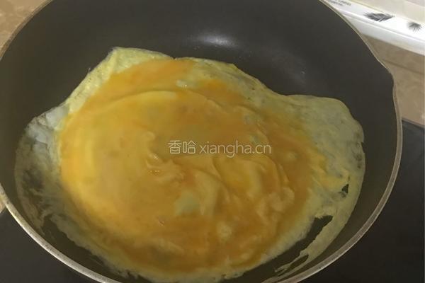 榨菜炒蛋的做法图解5