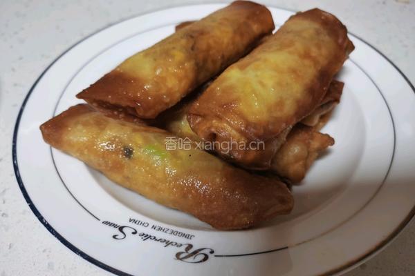 潮汕春卷（绿豆馅）的做法图解6