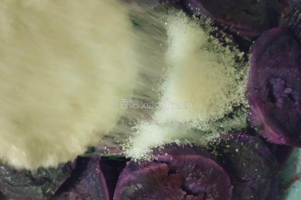 紫薯馒头卷的做法图解4