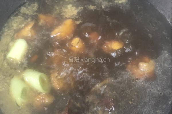 土豆烧鸡腿的做法图解5