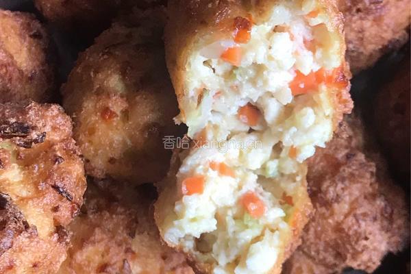 豆腐胡萝卜白菜丸子的做法图解10