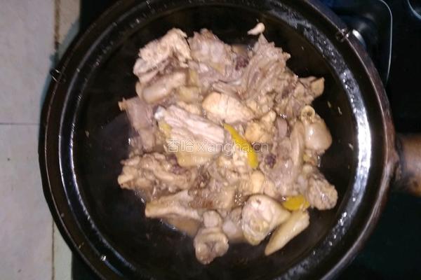 三杯鸡的做法图解3