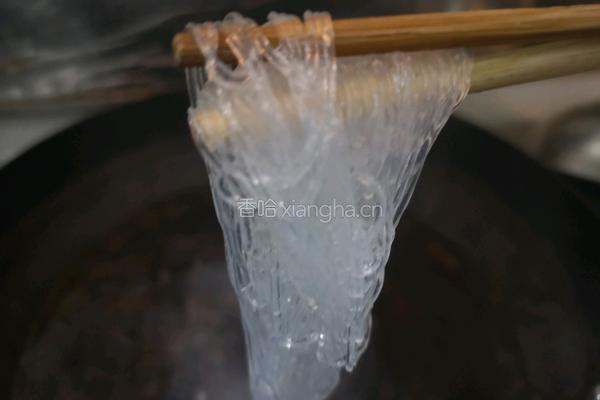 凉拌粉丝的做法图解5