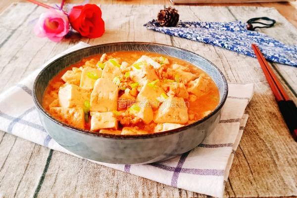 肉末豆腐的做法图解10