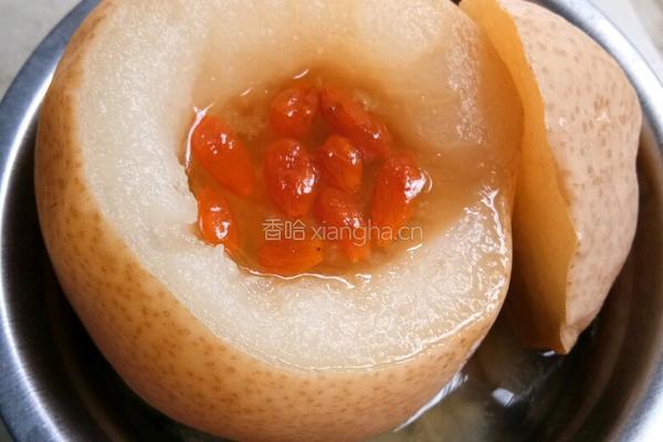冰糖炖雪梨的做法图解4