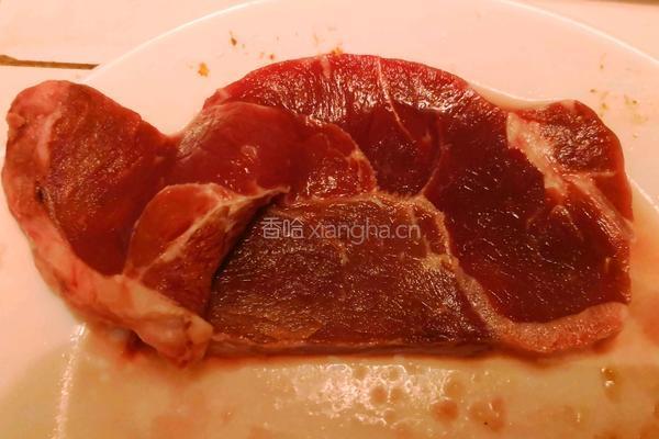 海盐西冷牛扒的做法图解1