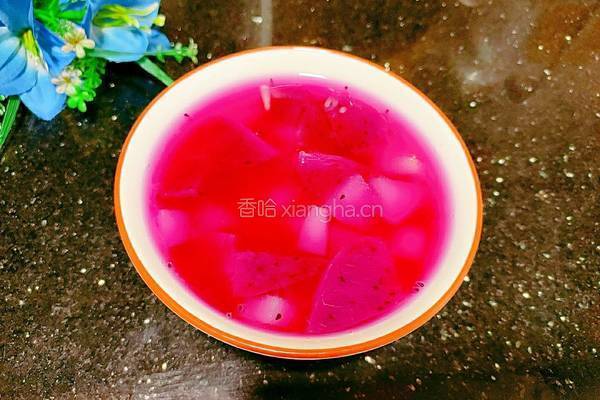 火龙果甜汤的做法图解10